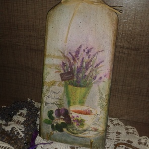 A levendula örök.Kulcstartó. - táska & tok - kulcstartó & táskadísz - kulcstartó - Meska.hu