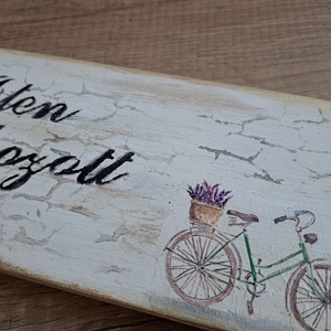 Isten hozott tábla - otthon & életmód - dekoráció - ajtó- és ablak dekoráció - ablakdísz - Meska.hu