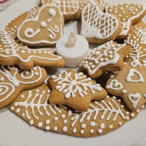 Mézeskalács koszorú, Élelmiszer, Édesség, Mézeskalács, Mézeskalácssütés, MESKA