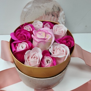 Szappan rózsa box- rózsaszín - otthon & életmód - dekoráció - Meska.hu