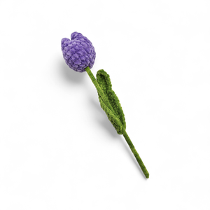 Horgolt plüss tulipán, Otthon & Életmód, Dekoráció, Dísztárgy, Horgolás, MESKA