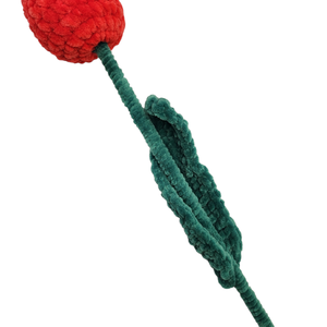 Horgolt plüss tulipán - otthon & életmód - dekoráció - dísztárgy - Meska.hu