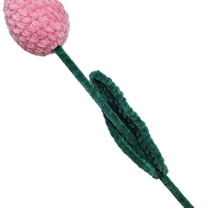 Horgolt plüss tulipán - otthon & életmód - dekoráció - dísztárgy - Meska.hu