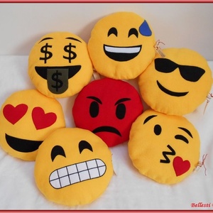 Emoji párna - dollár jeles -  - Meska.hu