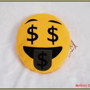 Emoji párna - dollár jeles -  - Meska.hu