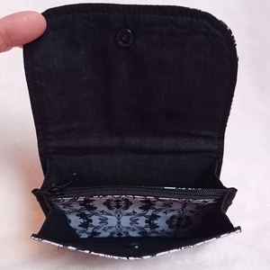Barokk mintás textil pénztárca  - táska & tok - pénztárca & más tok - pénztárca - női pénztárca - Meska.hu