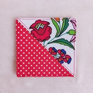 Sarok könyvjelző - kalocsai mintás, Könyv & Zene, Könyvjelző, Patchwork, foltvarrás, Varrás, MESKA