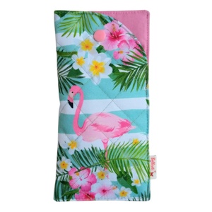 Flamingó mintás szemüvegtok - pink, Táska & Tok, Pénztárca & Más tok, Szemüvegtok, Varrás, MESKA