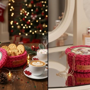 Karácsonyi horgolt fedeles kosárka, télapós - otthon & életmód - tárolás & rendszerezés - tárolókosár - Meska.hu Karácsonyi horgolt fedeles kosárka, télapós - otthon & életmód - tárolás & rendszerezés - tárolókosár - Meska.hu