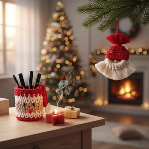 Télapó karácsonyi ajándékszett - otthon & életmód - tárolás & rendszerezés - tárolókosár - Meska.hu