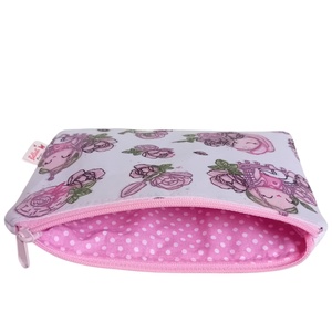 Nyuszi kislány mintás textil pénztárca gyerekeknek, rózsaszín - táska & tok - pénztárca & más tok - pénztárca - gyerek pénztárca - Meska.hu