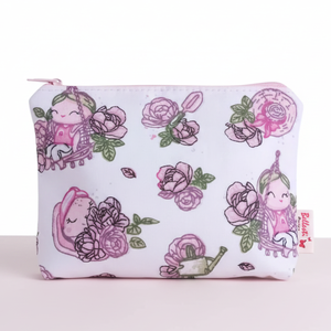 Gyerek pénztárca mütyürtartó textil nyuszi mintás 16x12 cm, Táska & Tok, Pénztárca & Más tok, Pénztárca, Gyerek pénztárca, Varrás, MESKA