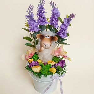 Tavaszi, nyári, húsvéti asztaldísz - barikás - Meska.hu