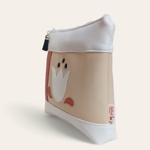 Neszesszer univerzális bármitartó tulipán mintás trikolor 23x18 cm - táska & tok - neszesszer - Meska.hu