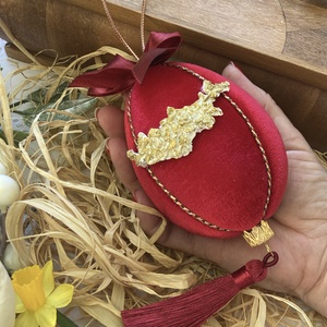 Húsvéti tojás dísz - Meska.hu