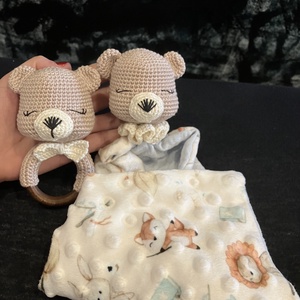 Macis babaváró, Babaköszöntő szett, Játék & Sport, Babalátogató ajándékcsomag, Horgolás, Varrás, MESKA