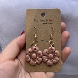 Polimer clay, süthető gyurma fülbevalo, Ékszer, Fülbevaló, Lógó fülbevaló, Ékszerkészítés, MESKA