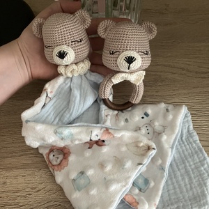 Macis babaváró, Babaköszöntő szett - játék & sport - babalátogató ajándékcsomag - Meska.hu