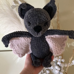 Zsenília amigurumi denevér , Játék & Sport, Plüssállat & Játékfigura, Más figura, Horgolás, MESKA
