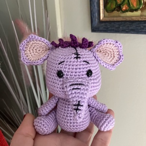 Horgolt Füles és Zelefánt - játék & sport - plüssállat & játékfigura - más figura - Meska.hu