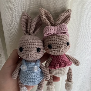 Horgolt nyuszi baba, Játék & Sport, Plüssállat & Játékfigura, Nyuszi, Horgolás, MESKA