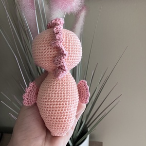 Horgolt, amigurumi csikóhal - játék & sport - plüssállat & játékfigura - más figura - Meska.hu