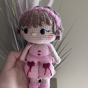 Jasmine- Horgolt, amigurumi lány   - játék & sport - plüssállat & játékfigura - más figura - Meska.hu