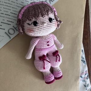 Jasmine- Horgolt, amigurumi lány   - játék & sport - plüssállat & játékfigura - más figura - Meska.hu
