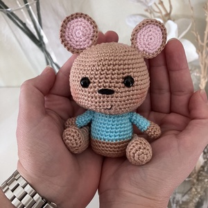 Horgolt Zsebibaba figura - Meska.hu