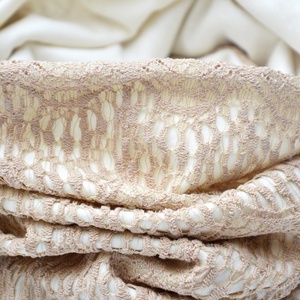 Tejeskávé-krém női  körsál - ruha & divat - sál, sapka, kendő - sapka & sál szett - Meska.hu