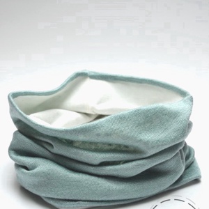 Zöld hurkolt női csősál - ruha & divat - sál, sapka, kendő - sapka & sál szett - Meska.hu