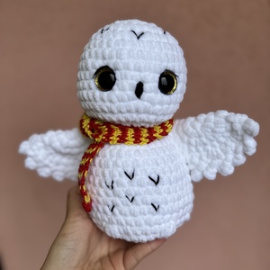 Horgolt Harry Potter Hedvig, Játék & Sport, Plüssállat & Játékfigura, Plüss mesefigurák, Horgolás, Szereted a Harry Potter világát vagy keresel egy igazán különleges, kézzel készült ajándékot? Ez a ..., MESKA