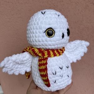 Horgolt Harry Potter Hedvig - játék & sport - plüssállat & játékfigura - plüss mesefigurák - Meska.hu