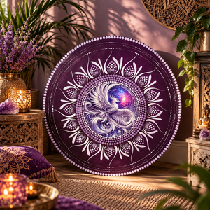 Főnix Mandala- 50 cm  - Meska.hu