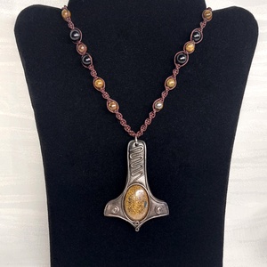 Mjölnir - Thor kalapácsa nyaklánc  - ékszer - nyaklánc - medálos nyaklánc - Meska.hu