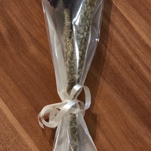  Horgolt Bársony Tulipán � Örök virág Nőnapra, díszcsomagolásban - otthon & életmód - virágdekoráció - virágok - szálas virág - Meska.hu