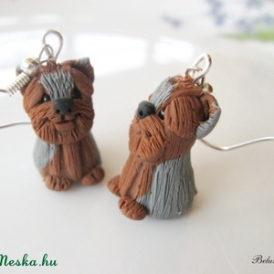 Yorkshire terrier fiú kutya-fülbevaló... lindamano részére -  - Meska.hu