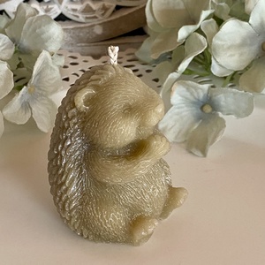 Méhviasz gyertya-Nyuszi család - esküvő - dekoráció - gyertya & gyertyatartó - Meska.hu