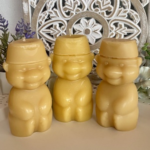 Méhviasz gyertya-Maciméz - esküvő - dekoráció - gyertya & gyertyatartó - Meska.hu