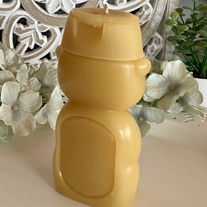 Méhviasz gyertya-Maciméz - esküvő - dekoráció - gyertya & gyertyatartó - Meska.hu