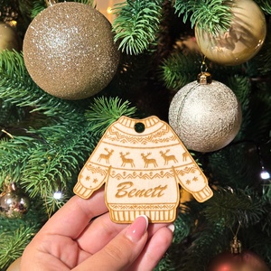 Karácsonyfa dísz fa dekor dekoráció - Meska.hu