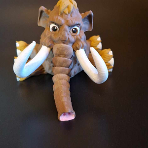 Mamut (3D Nyomtatás) - játék & sport - plüssállat & játékfigura - más figura - Meska.hu