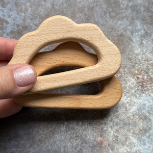 Cumilánc #04 Barna Bézs - baba - mama - baba játékok - cumilánc - Meska.hu