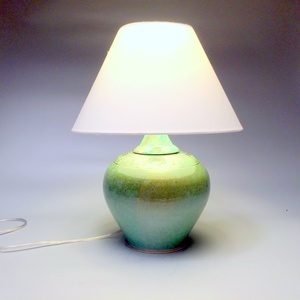 Asztali lámpa - Kerámia asztali lámpa, Otthon & Lakás, Lámpa, Asztali lámpa, Kerámia, Meska