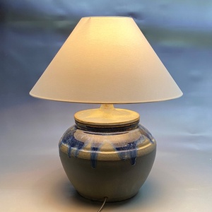 Egyedi asztali lámpa - Kerámia asztali lámpa - otthon & lakás - lámpa - asztali lámpa - Meska.hu