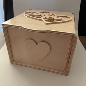 Tároló doboz - esküvő - emlék & ajándék - doboz - Meska.hu