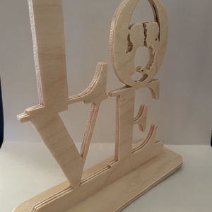 Love asztaldísz - otthon & életmód - dekoráció - asztal és polc dekoráció - asztaldísz - Meska.hu