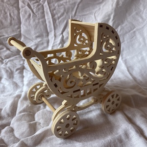 Játék babakocsi - otthon & életmód - dekoráció - asztal és polc dekoráció - asztaldísz - Meska.hu