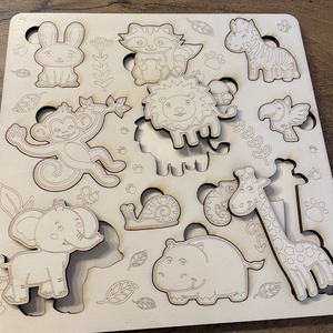 Afrikai állatos puzzle - játék & sport - készségfejlesztő és logikai játék - oktató játékok - Meska.hu Afrikai állatos puzzle - játék & sport - készségfejlesztő és logikai játék - oktató játékok - Meska.hu