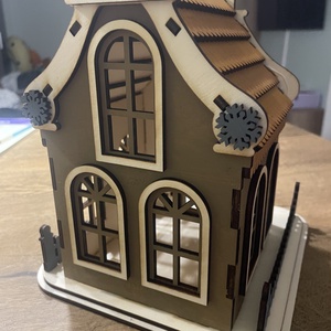 Mikulásház - karácsony - mikulás - mikulás beltéri dekoráció - Meska.hu